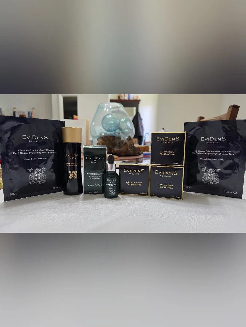 EviDenS de Beauté Mega Luxury Skincare Lot - 8 Items, NEW/Unused